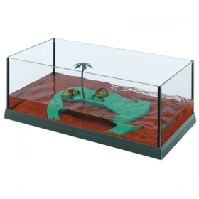 Стъклен аквариум за костенурки HAITI 50  51,5х27х18,5см.